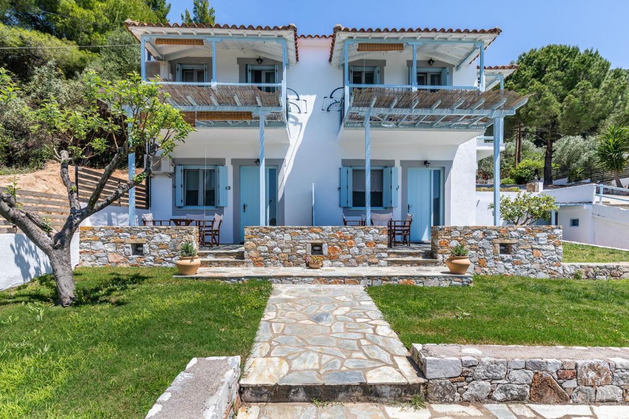 Milia Beach Apartments Paralia Milia Extérieur photo