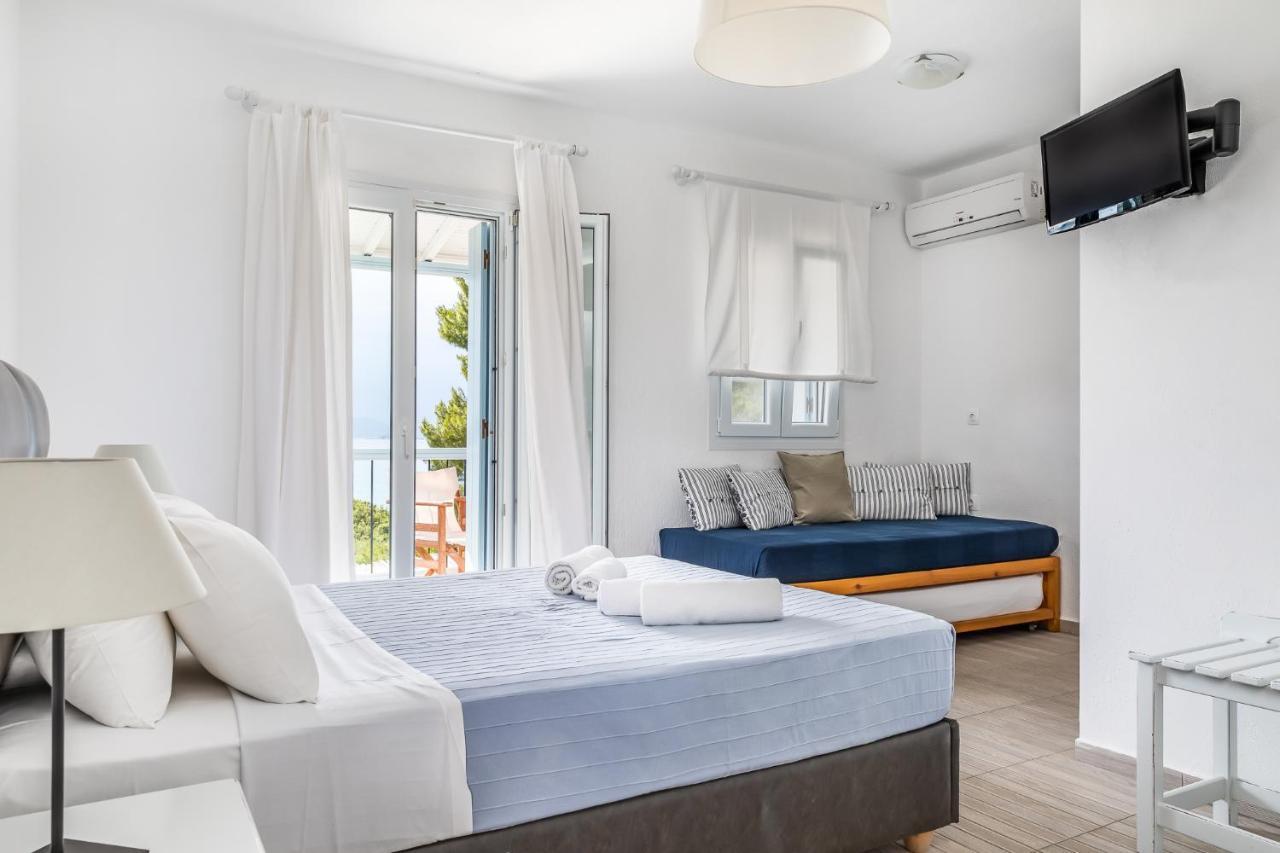 Milia Beach Apartments Paralia Milia Extérieur photo