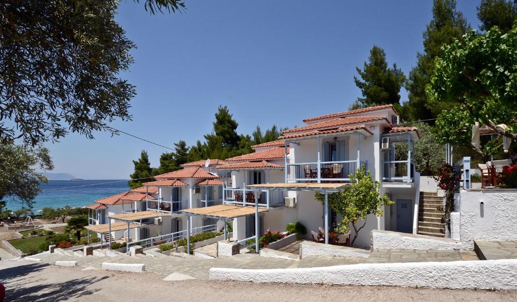 Milia Beach Apartments Paralia Milia Extérieur photo